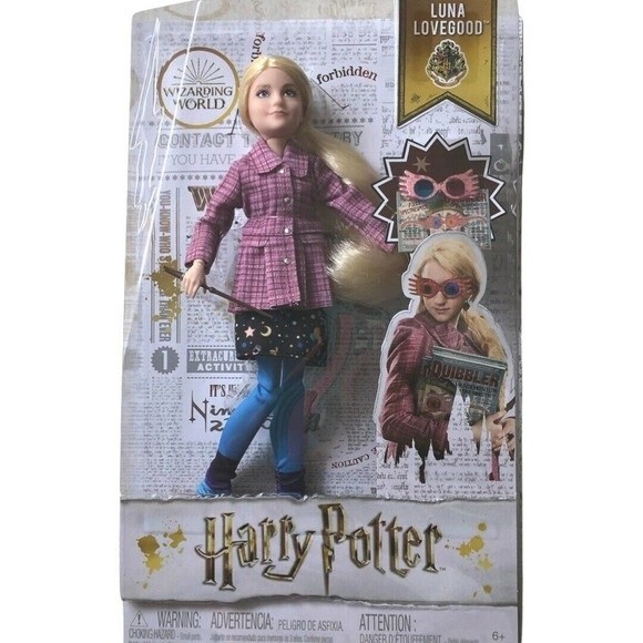 NIB Luna Lovegood 10" Collectible Doll | Mattel Wizarding World of Harry Potter - Picture 3 of 4